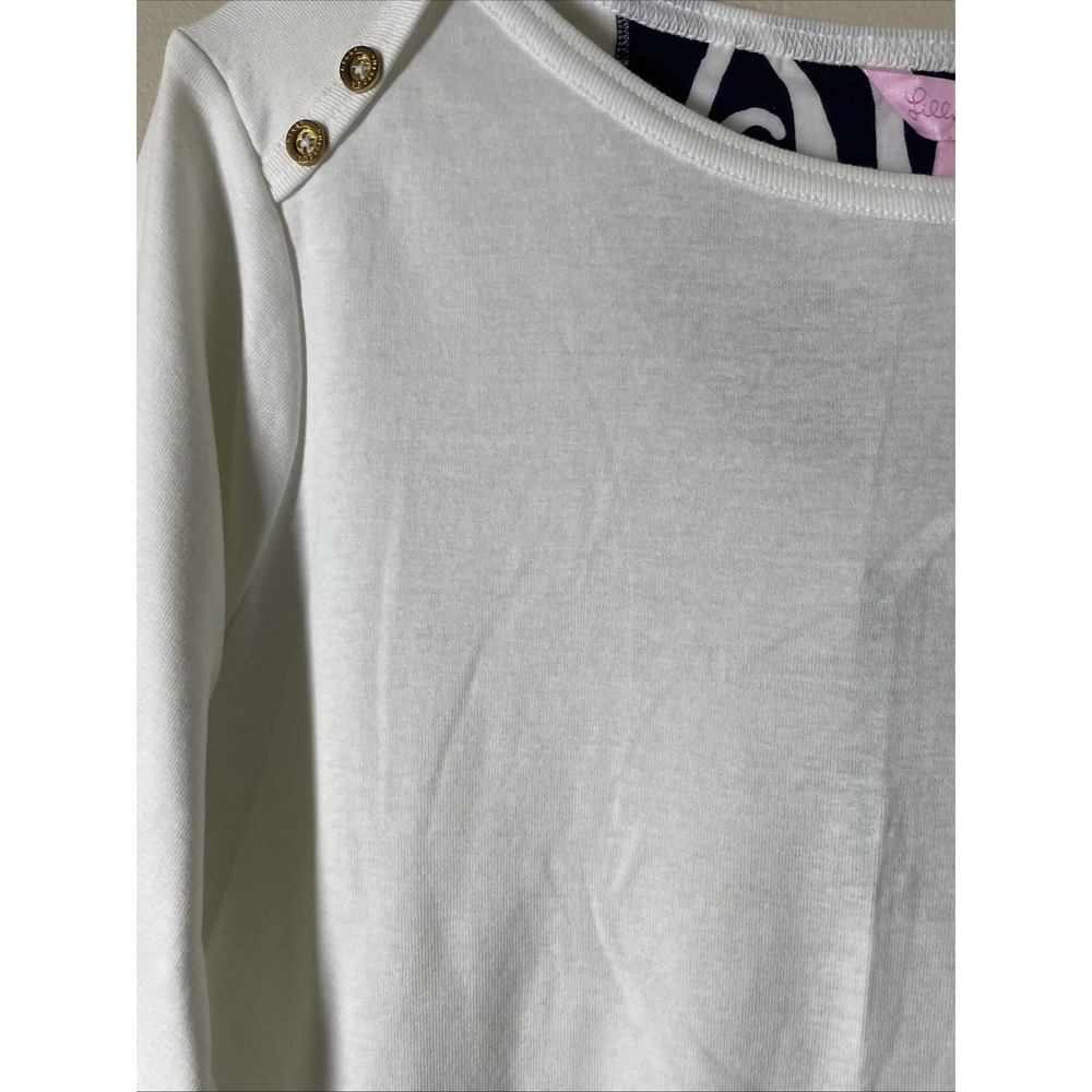Lilly Pulitzer Kathy Boatneck 3/4 Sleeve Pullover Top NWT Women's Size XL - Picture 4 of 12
